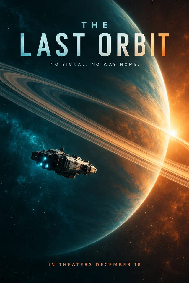Science fiction movie poster