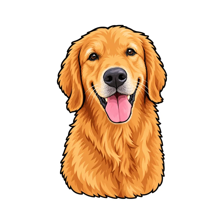 Dog photo to sticker
