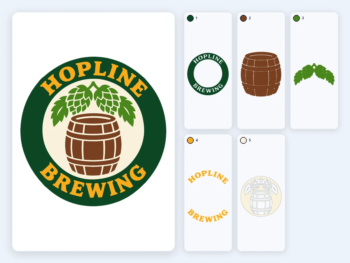 Hopline Brewing patch