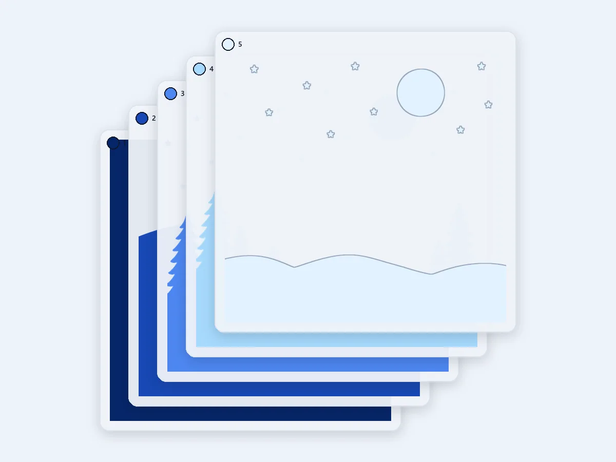 Layered PSD and layered SVG