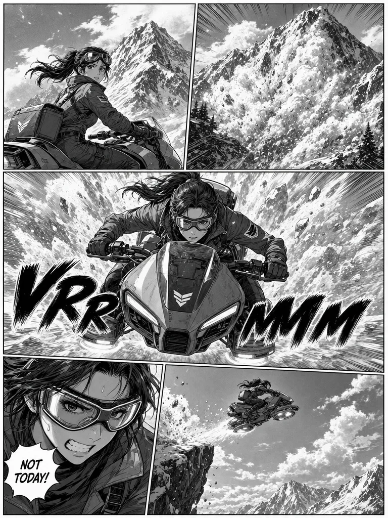 Avalanche manga page