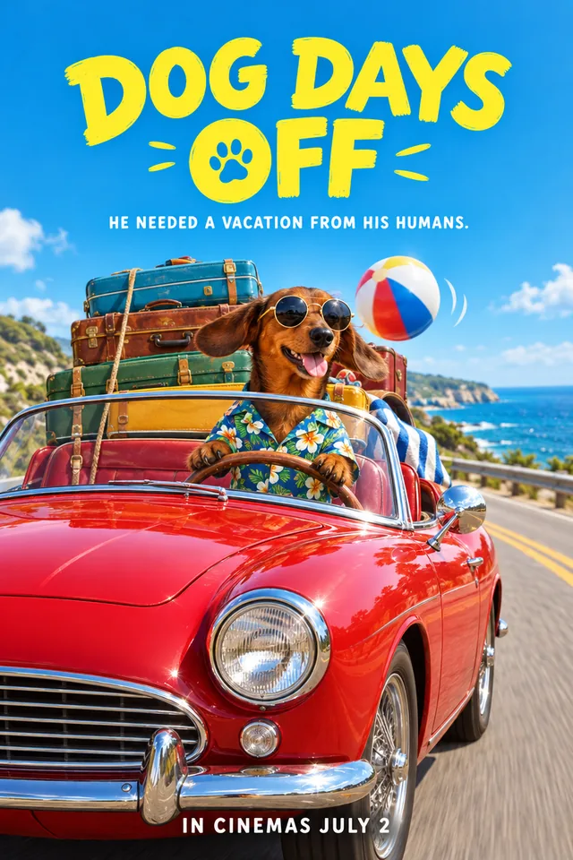 Dog Days Off:ロードトリップ・コメディ · コメディ