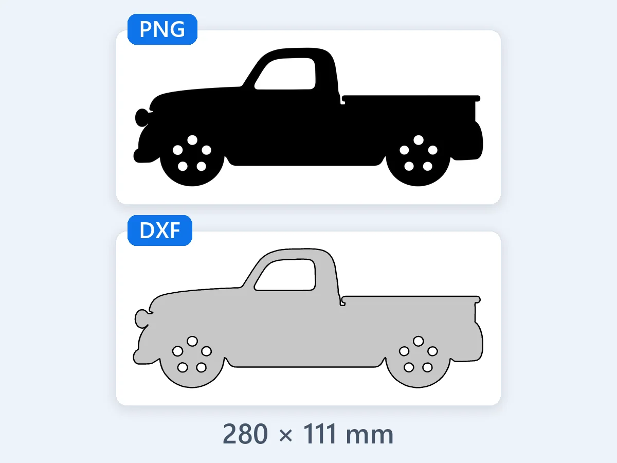 Oldtimer-Pick-up