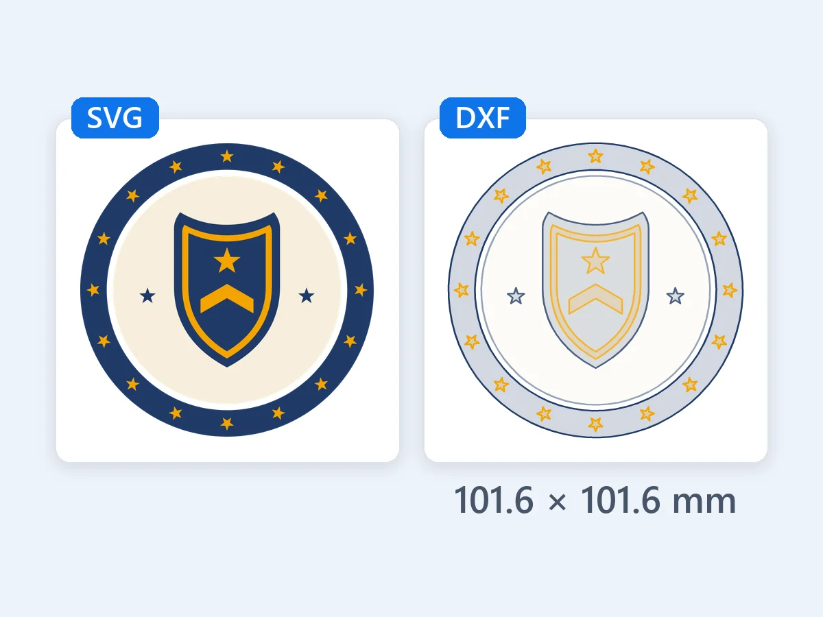 Club badge from Illustrator