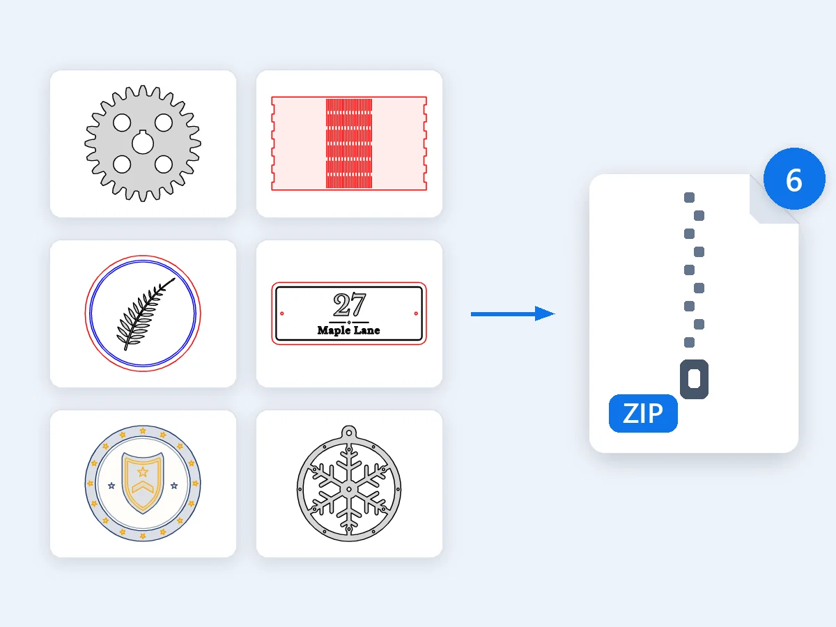 Many files at once, in your browser