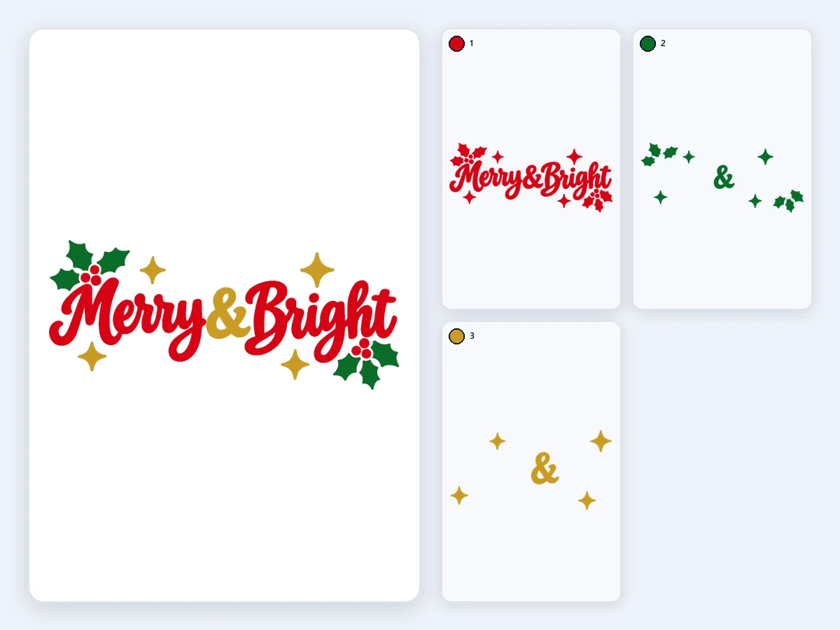 Merry & Bright 圣诞卫衣