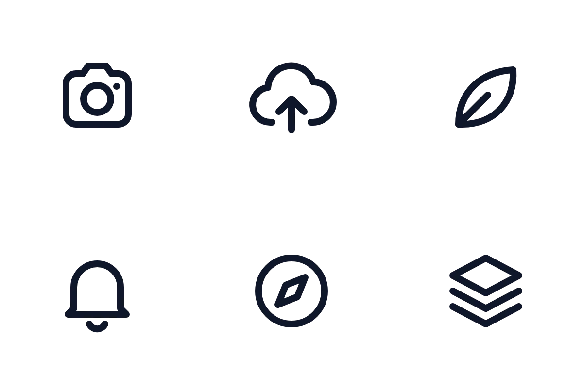 Line icon set